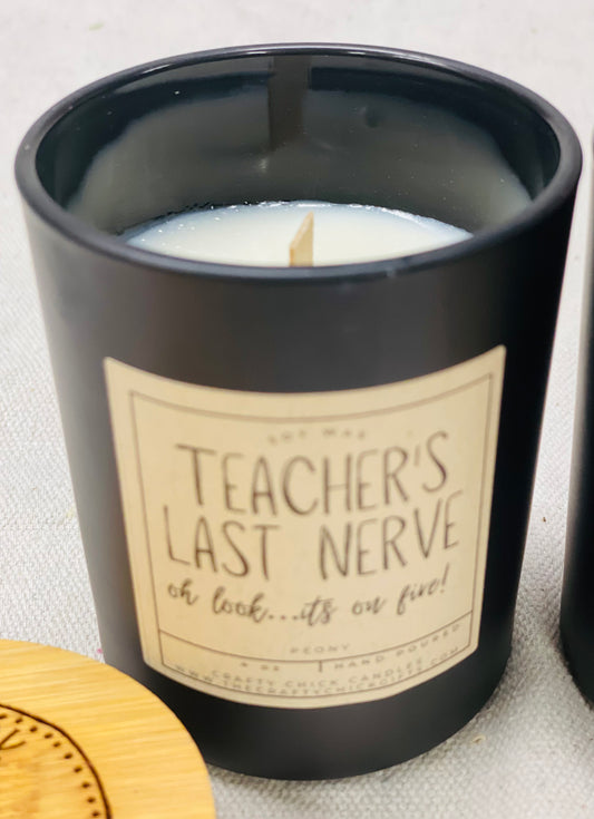 Teacher Appreciation Candle