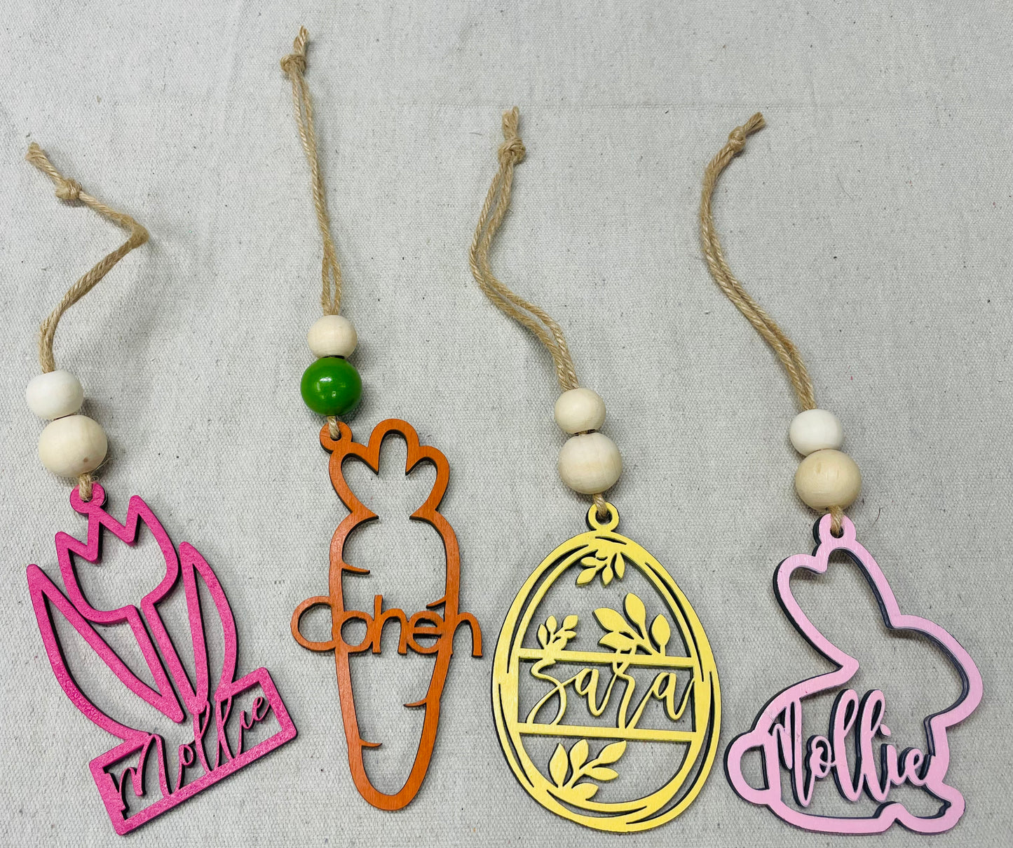 Easter basket tags