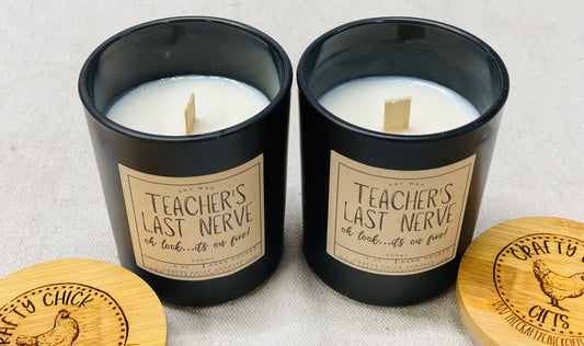 Teacher Appreciation Candle
