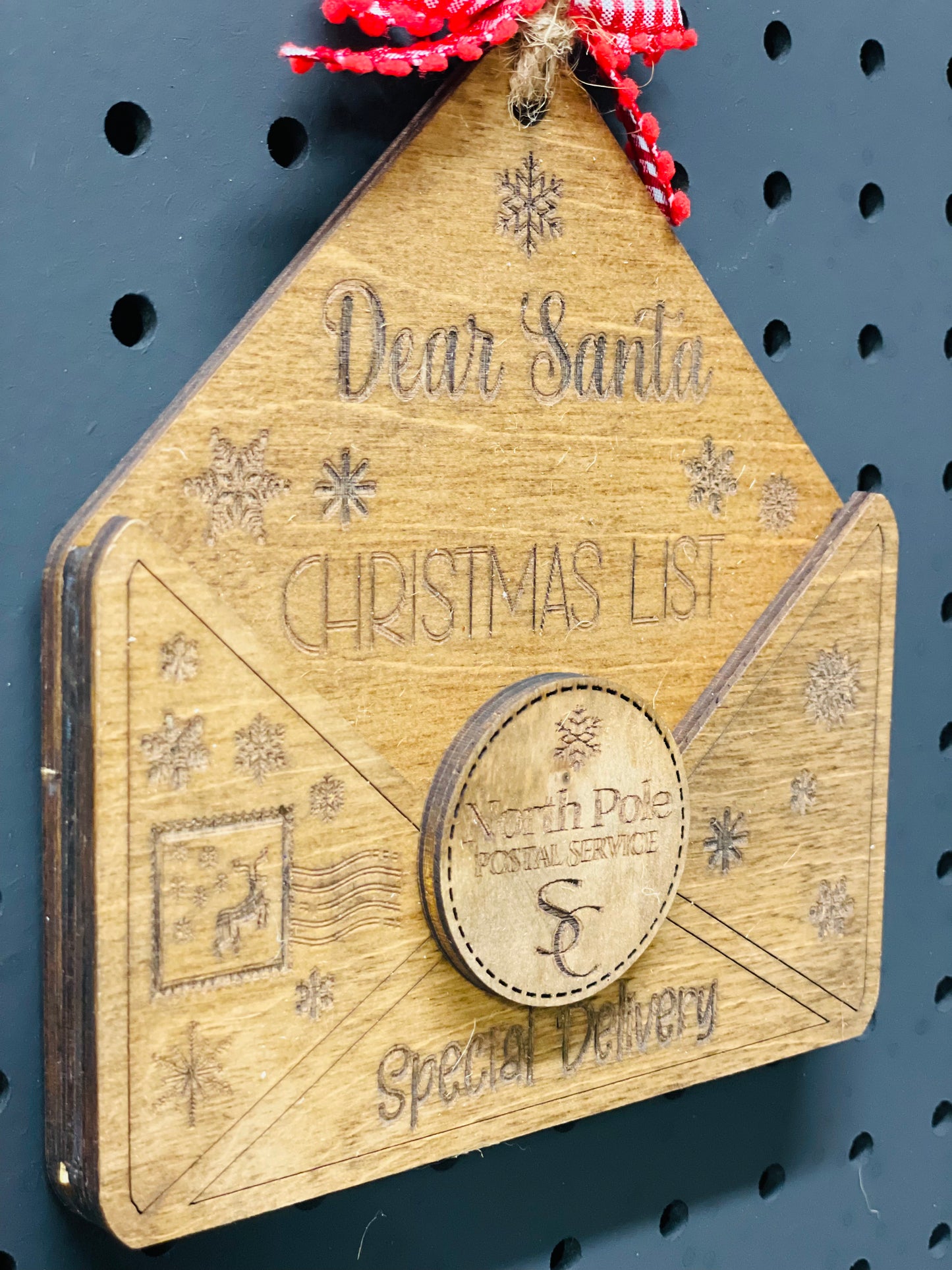 Santa letter Ornament