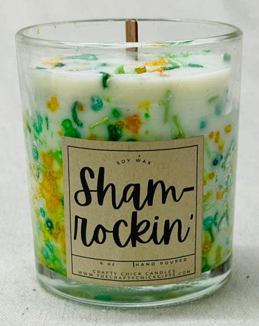 Sham-rockin’ Candle